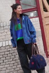 Heart Break Handbag Azul Marino