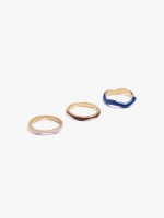 Conjunto De Anillos Tutti multicolor