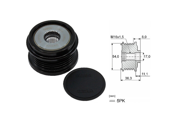 Polea Alternador Marcha Libre Chev Cruze Ii Ltz/S10 12-25 Polea Alternador Marcha Libre Chev Cruze Ii Ltz/S10 12-25