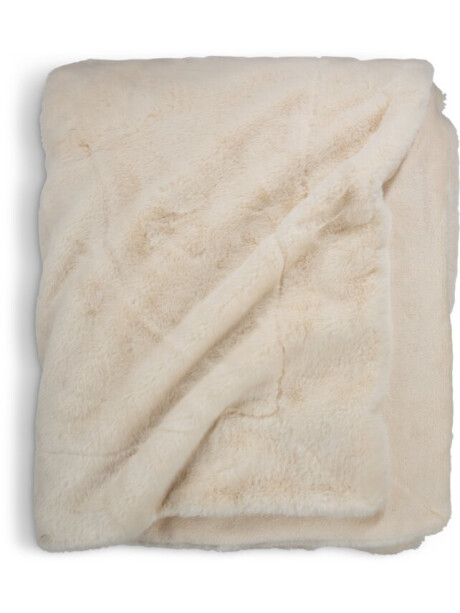 Manta throw KALKLOK 220x240 pelo beige Manta throw KALKLOK 220x240 pelo beige