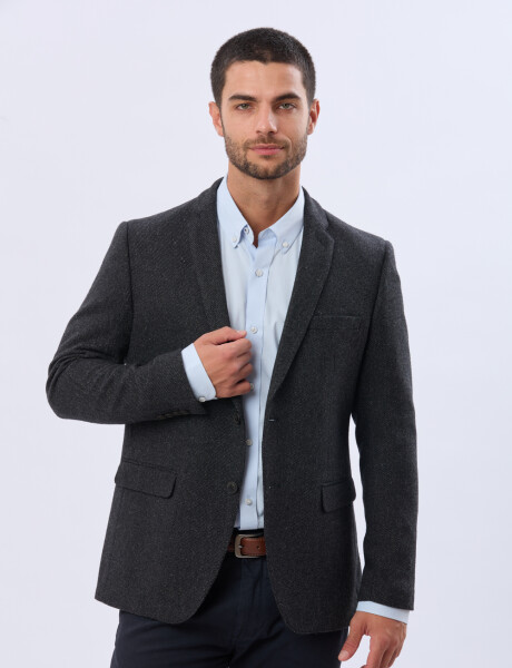 SACO SPORT DE LANA Gris