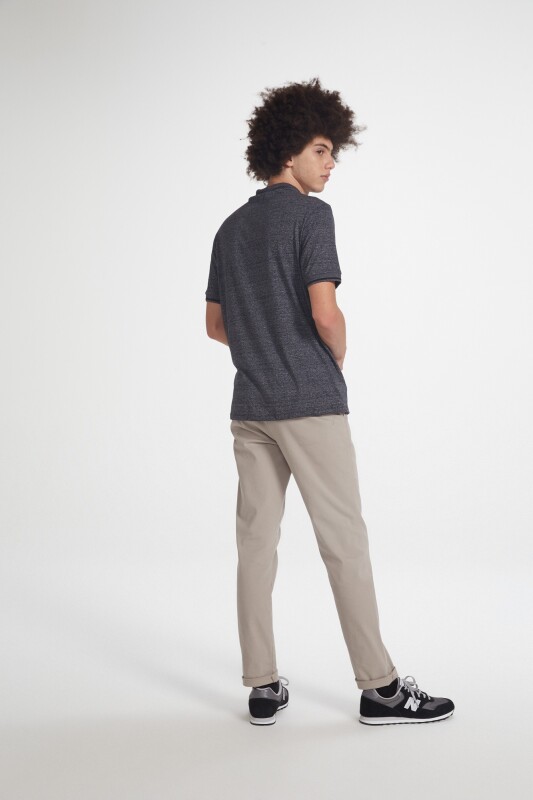 CAMISA POLO MM MASC PRETO ESCURO