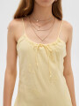 Vestido Tamaro Amarillo Palido