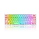 Teclado Gamer Redragon Fizz K617 RGB 60 Clear Teclado Gamer Redragon Fizz K617 RGB 60 Clear