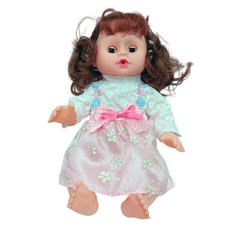 Set 4 En 1 Muñeca Bebe+ Coche Silla Hamaca Mecedor Jug003102