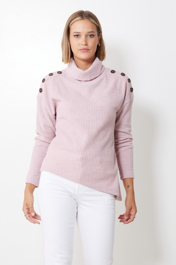 Polera Botones ROSA