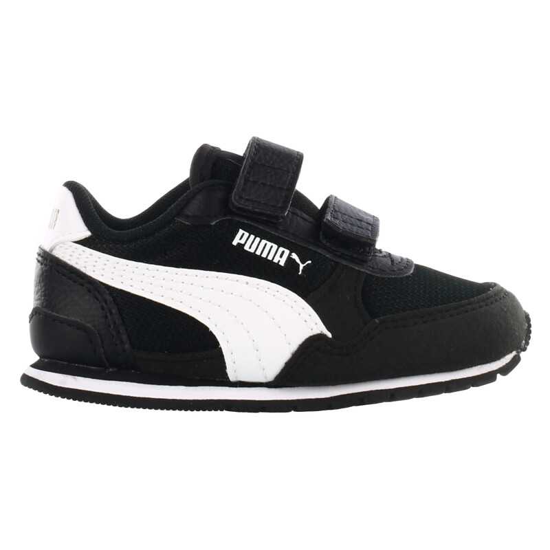 Championes Infantiles Puma St Runner V3 Inf Negro - Blanco