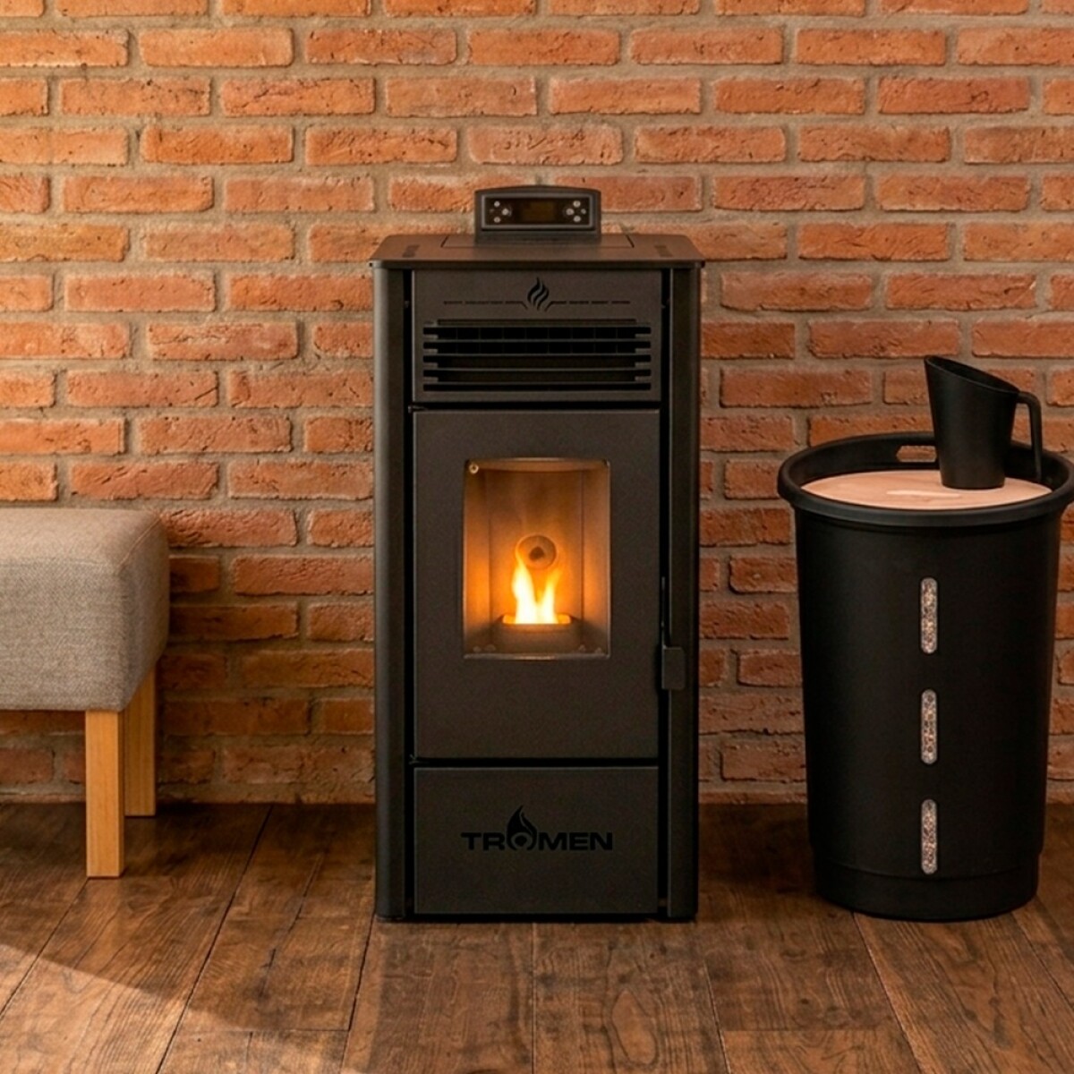Estufa Pellet TromenSR-K8 