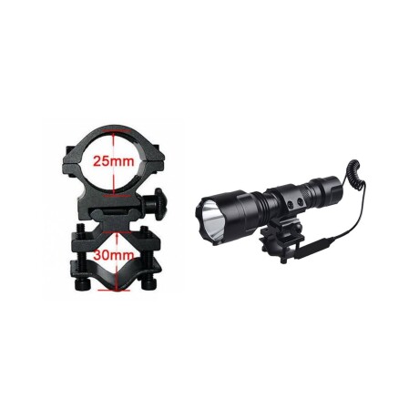 Soporte ajustable para linterna o mira ideal para rifle - Arye Soporte ajustable para linterna o mira ideal para rifle - Arye