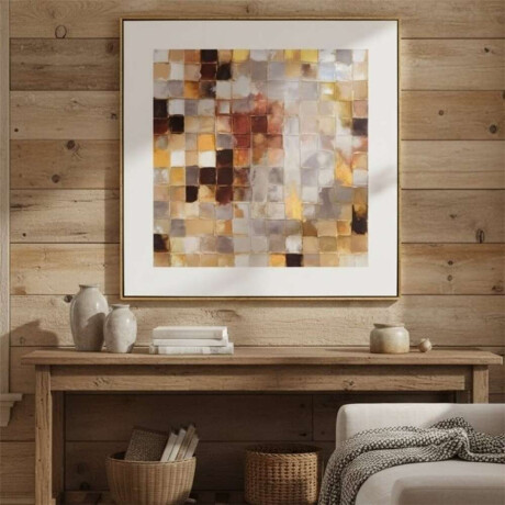 Cuadro Canvas 60X60Cm Marco Desenfoque 1