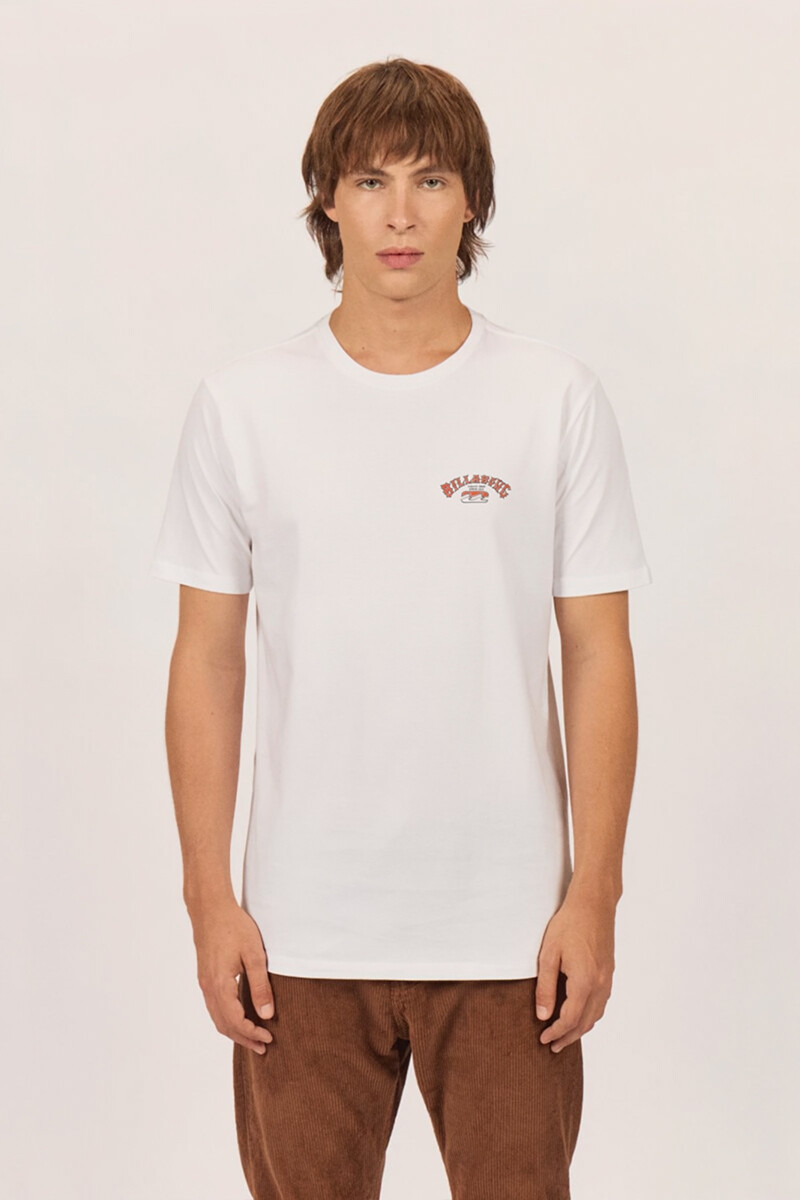 REMERA HERITAGE TEE B-blanco
