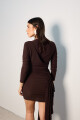 Vestido Stretto Chocolate