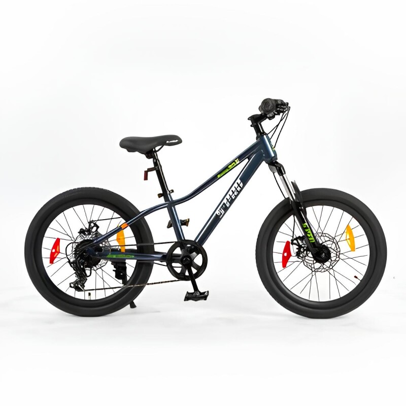 Bicicleta S Pro Rocket Rodado 20 Urbana Con 7 Velocidades Y Cuadro De Acero Gris