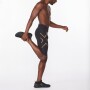 Light Speed Compression <br /> Shorts - Hombre Black/gold Reflective