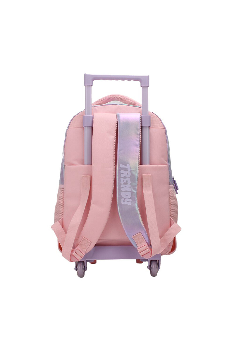 Mochila con carrito Trendy Rosado