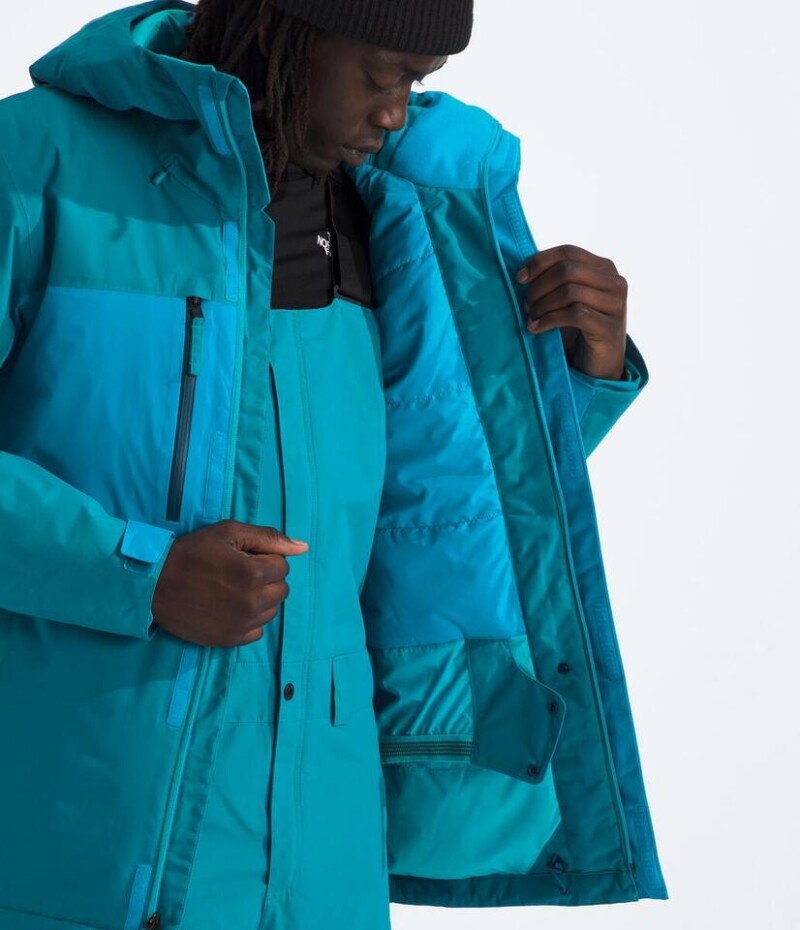 Campera Nieve Freedom hombre Dusk Blue/meridian Blue