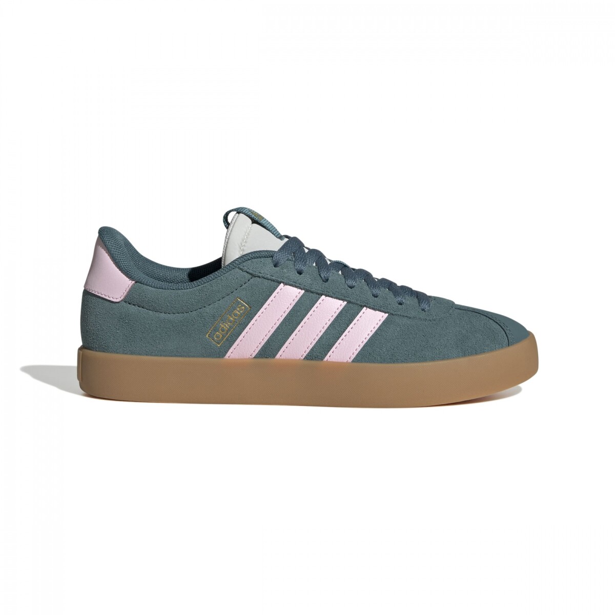 CHAMPIONES ADIDAS VL COURT 3.0 Mujer JR0955 - Verde Petroleo-rosado 