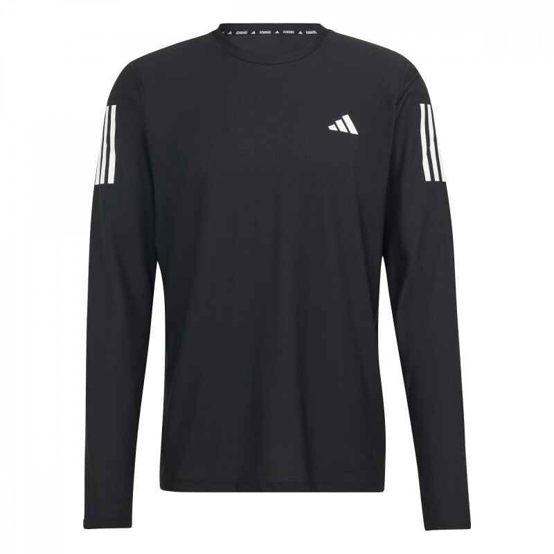 Camiseta Own The Run Longsleeve de Hombre Negro