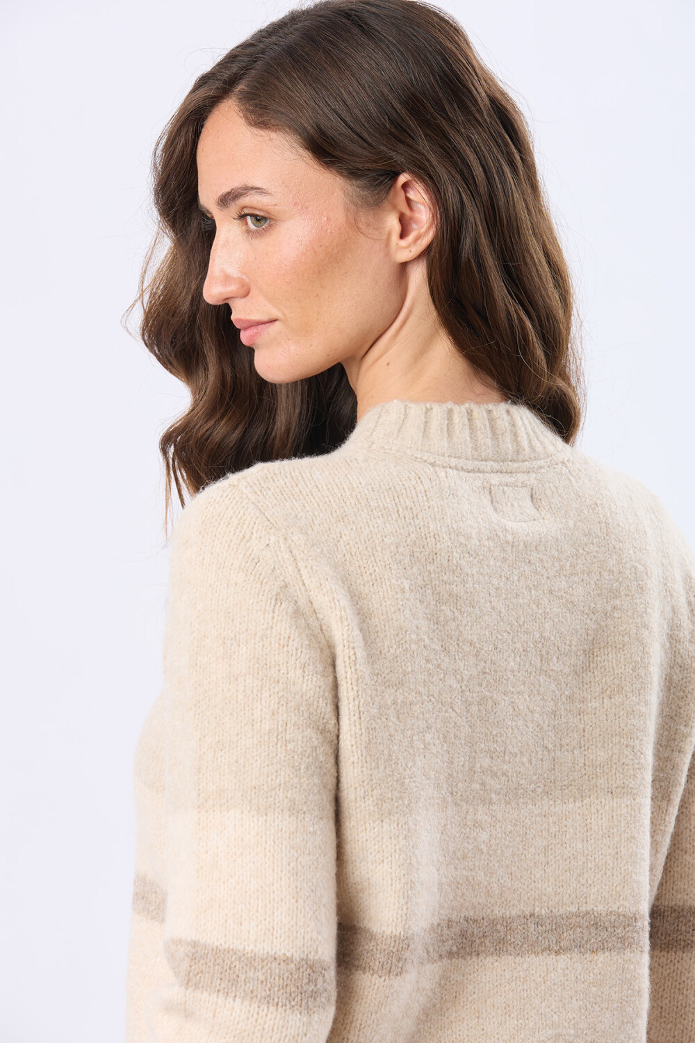 BUZO TEJIDO RAYADO Verde