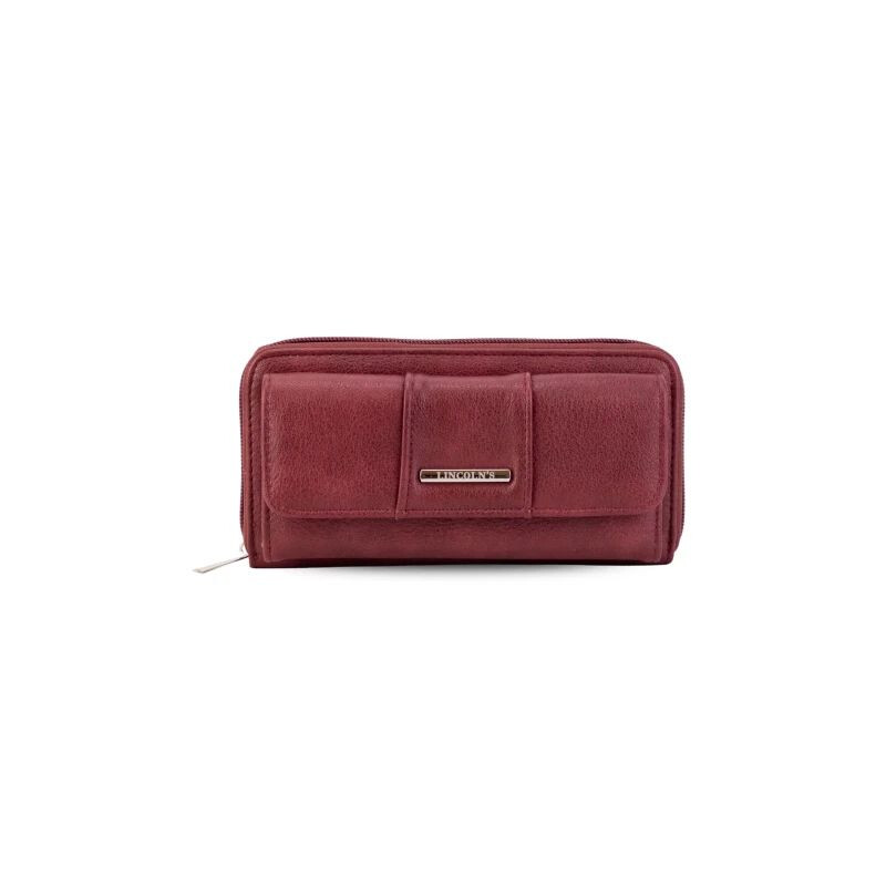 Billetera de Dama en Eco Cuero Merlot
