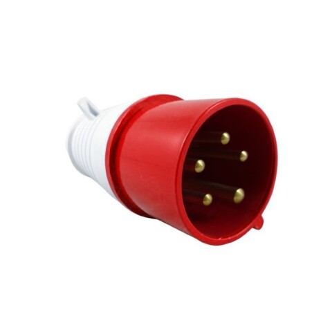 FICHA MACHO IND. 3X32+T+N 380V. FICHA MACHO IND. 3X32+T+N 380V.
