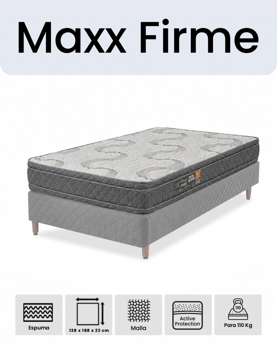 Colchón Maxx Firme 138x188x22 