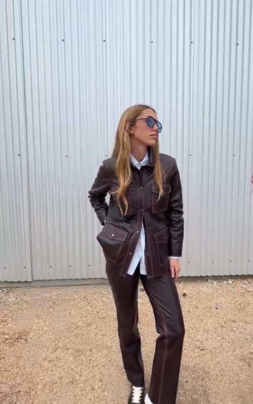CHAQUETA PRAIANO WINE GASTADO