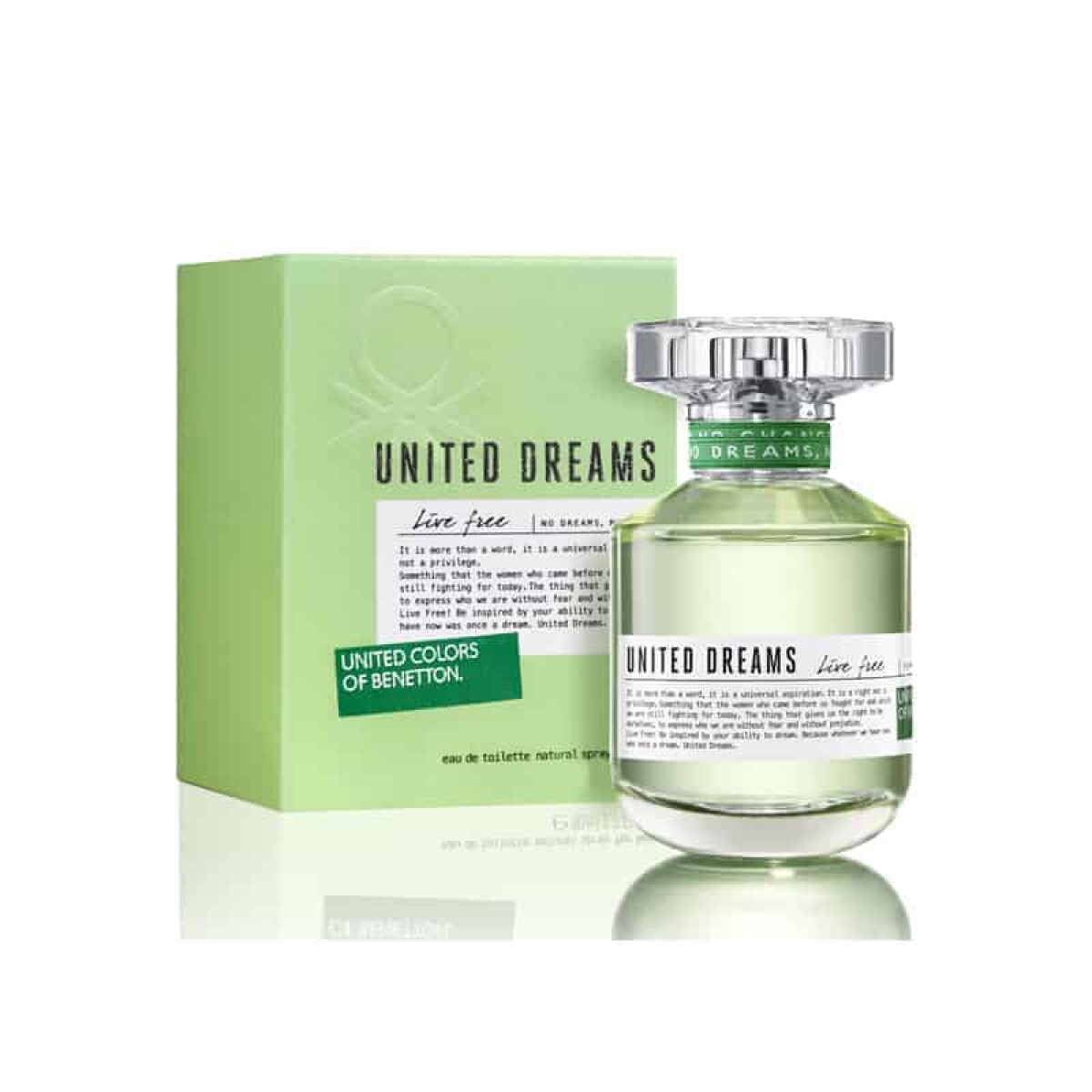 Perfume Benetton United Dreams Live Free Edt 50 ml 