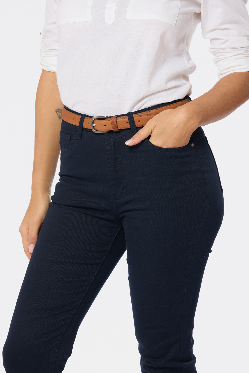 PANTALÓN 5 BOLSILLOS Azul