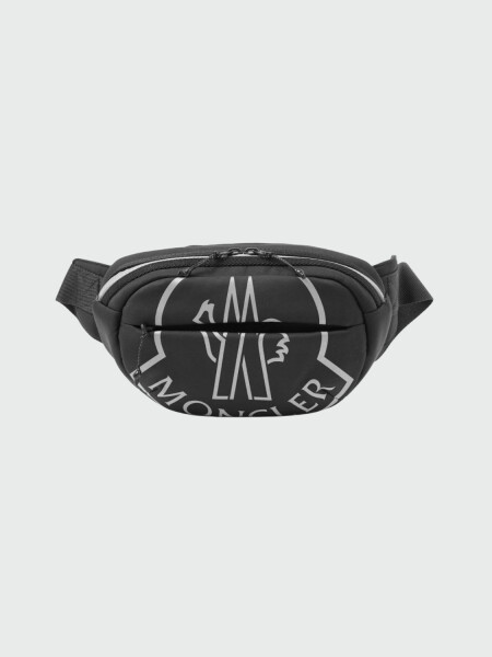 Moncler -Riñonera de diseño versátil, Cut Negro