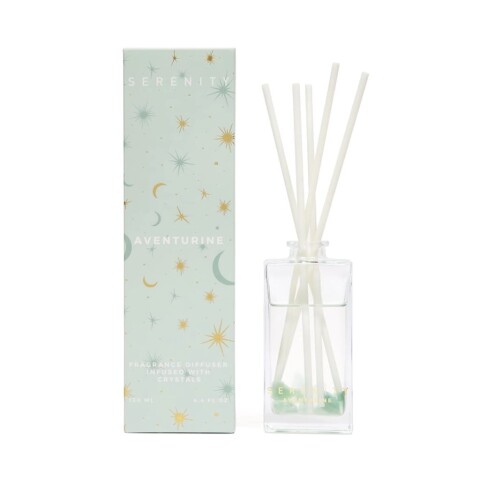 DIFUSOR DE AROMA 130ML SERENITY AVENTURINE DIFUSOR DE AROMA 130ML SERENITY AVENTURINE