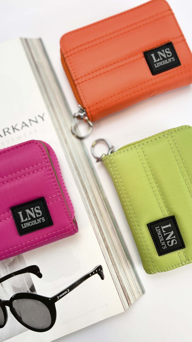 BILLETERA VERA - MANDARINA 