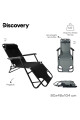 Silla Plegable de Camping Discovery Gris