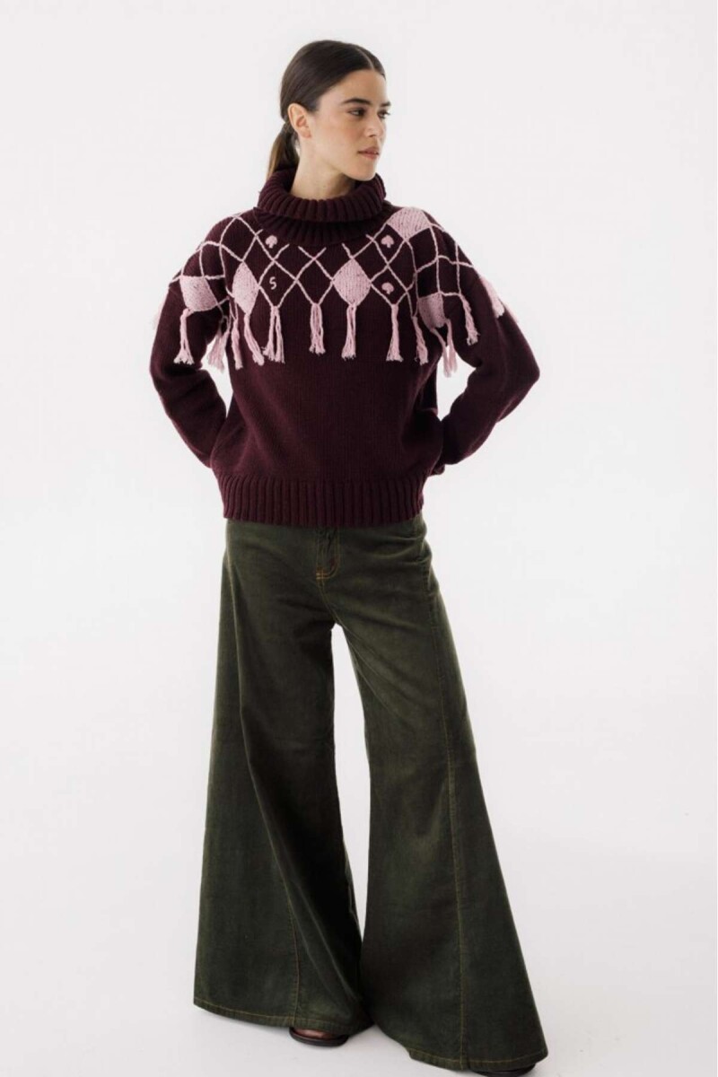 Pantalón Wide XL Corderoy - Verde 