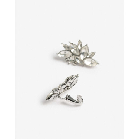 Aros Clips Strass Cristal