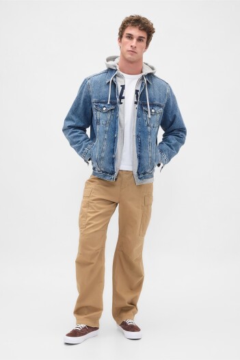 Pantalón Cargo Hombre Classic Khaki