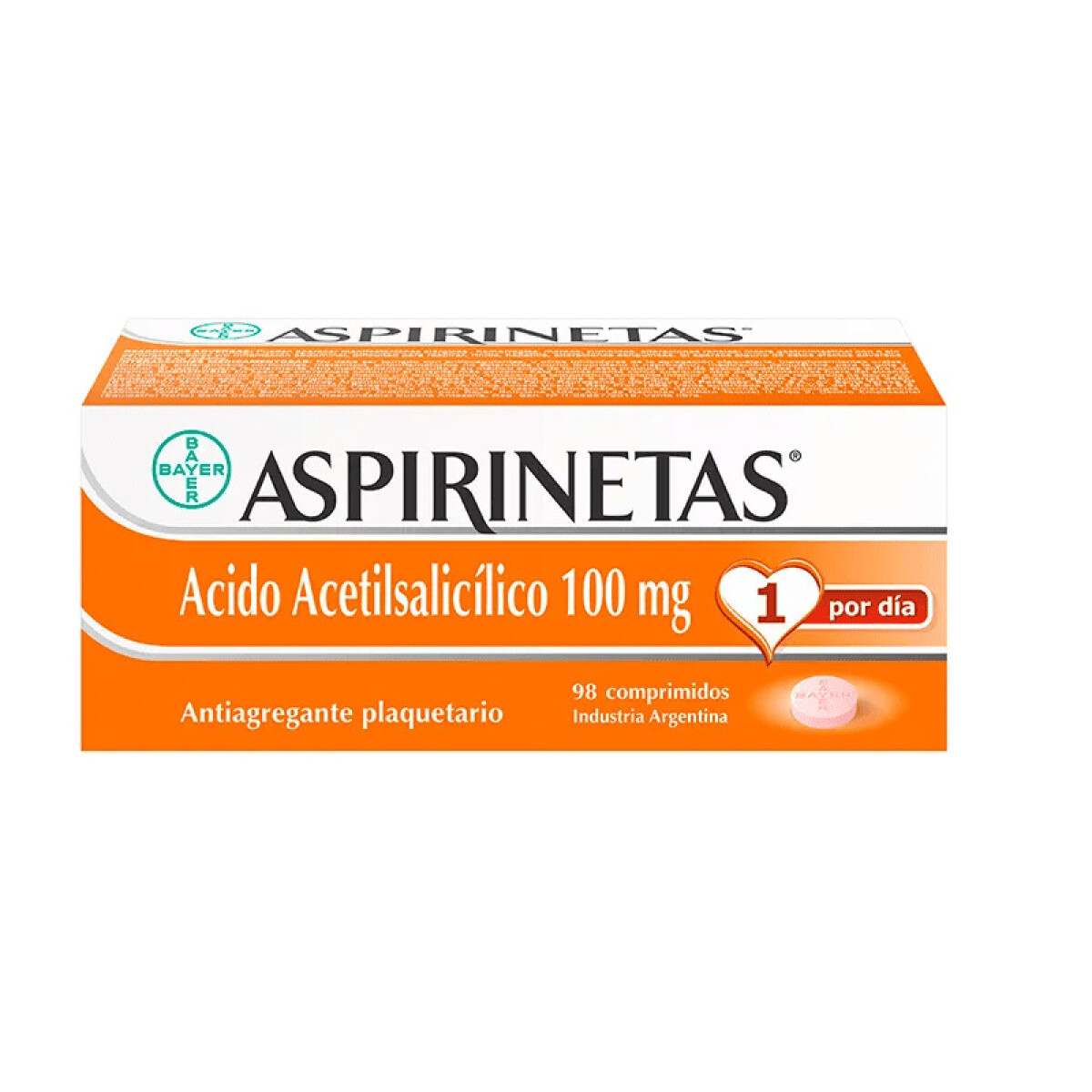 ASPIRINETAS CJ X 98 COMP. 