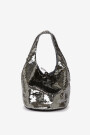 SHOPPER MINI SEQUIN Gris