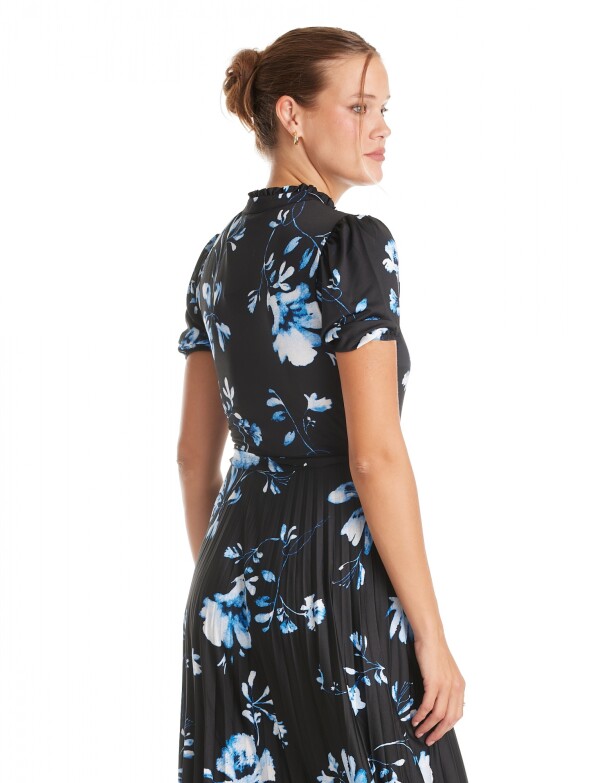 Vestido Flores NEGRO/MULTI