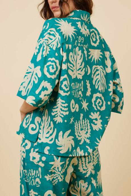 CAMISA NAHUAL RUSTY Verde