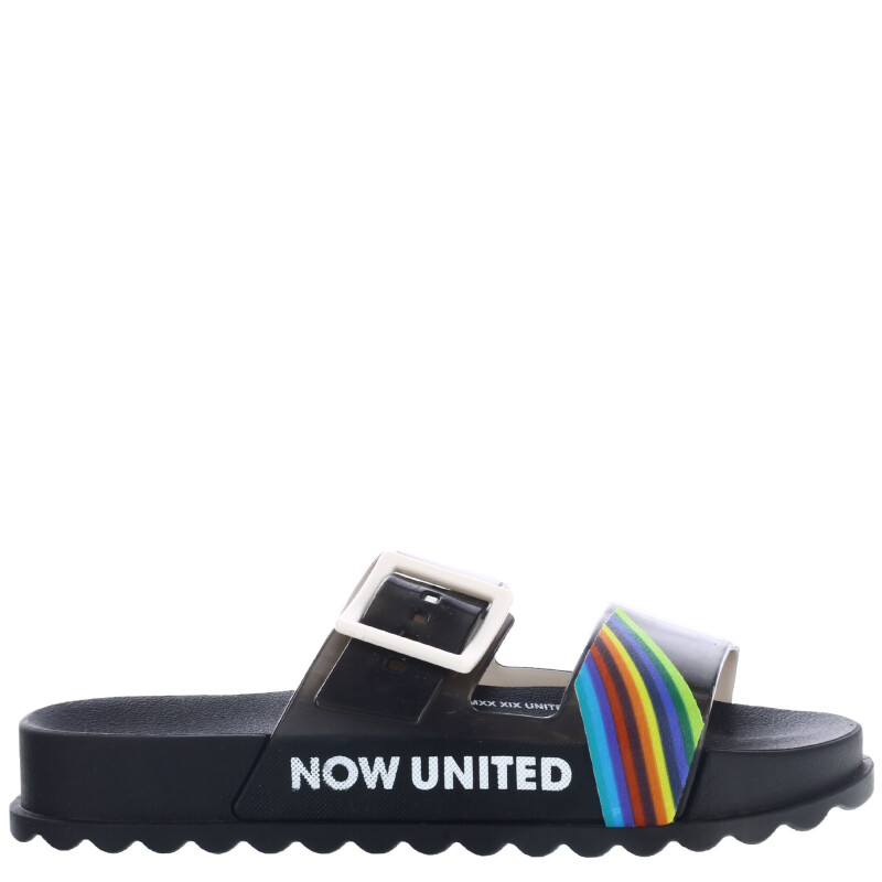 Sandalias Infantiles Grendene Now United Kids Negro - Multicolor