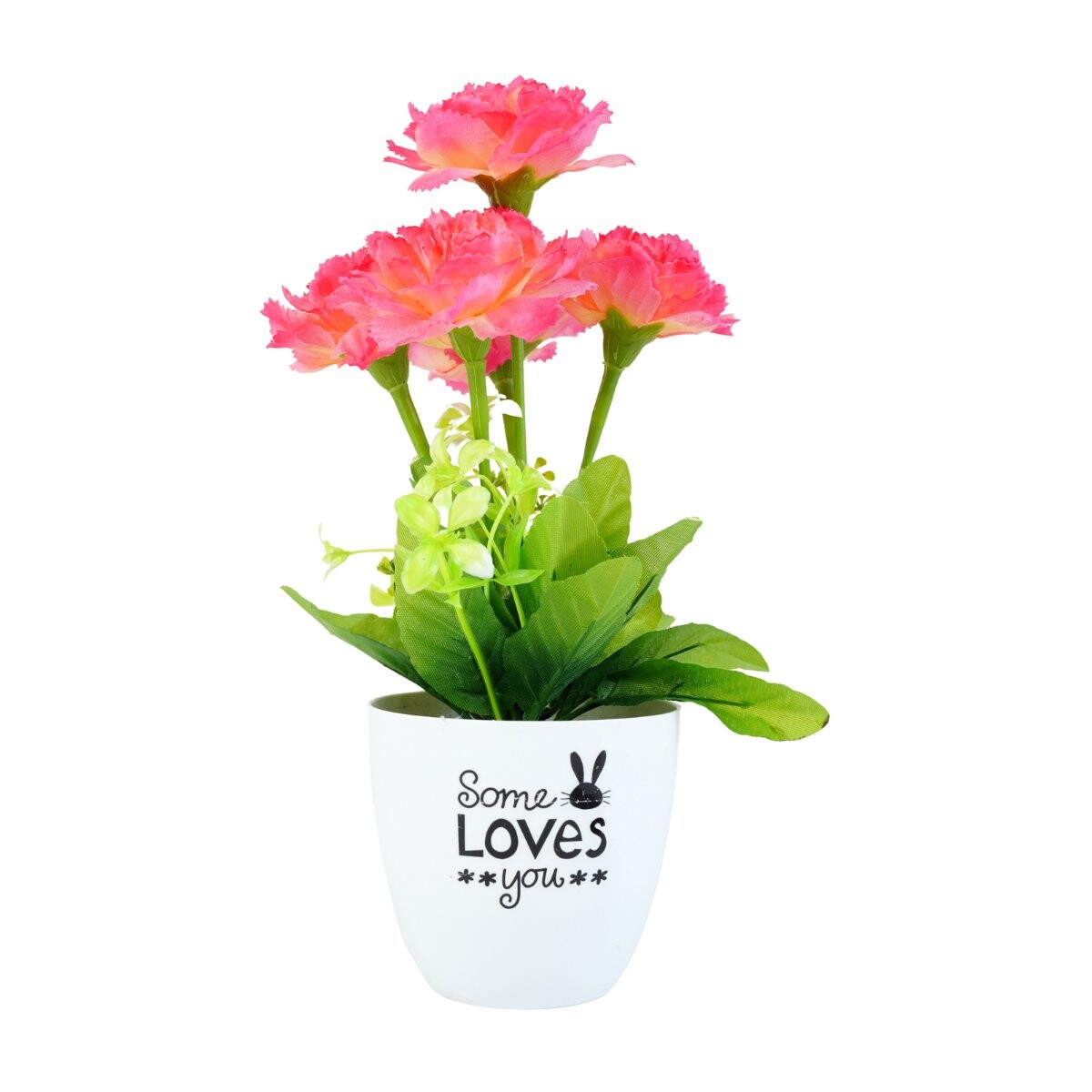 Planta artificial con maceta 