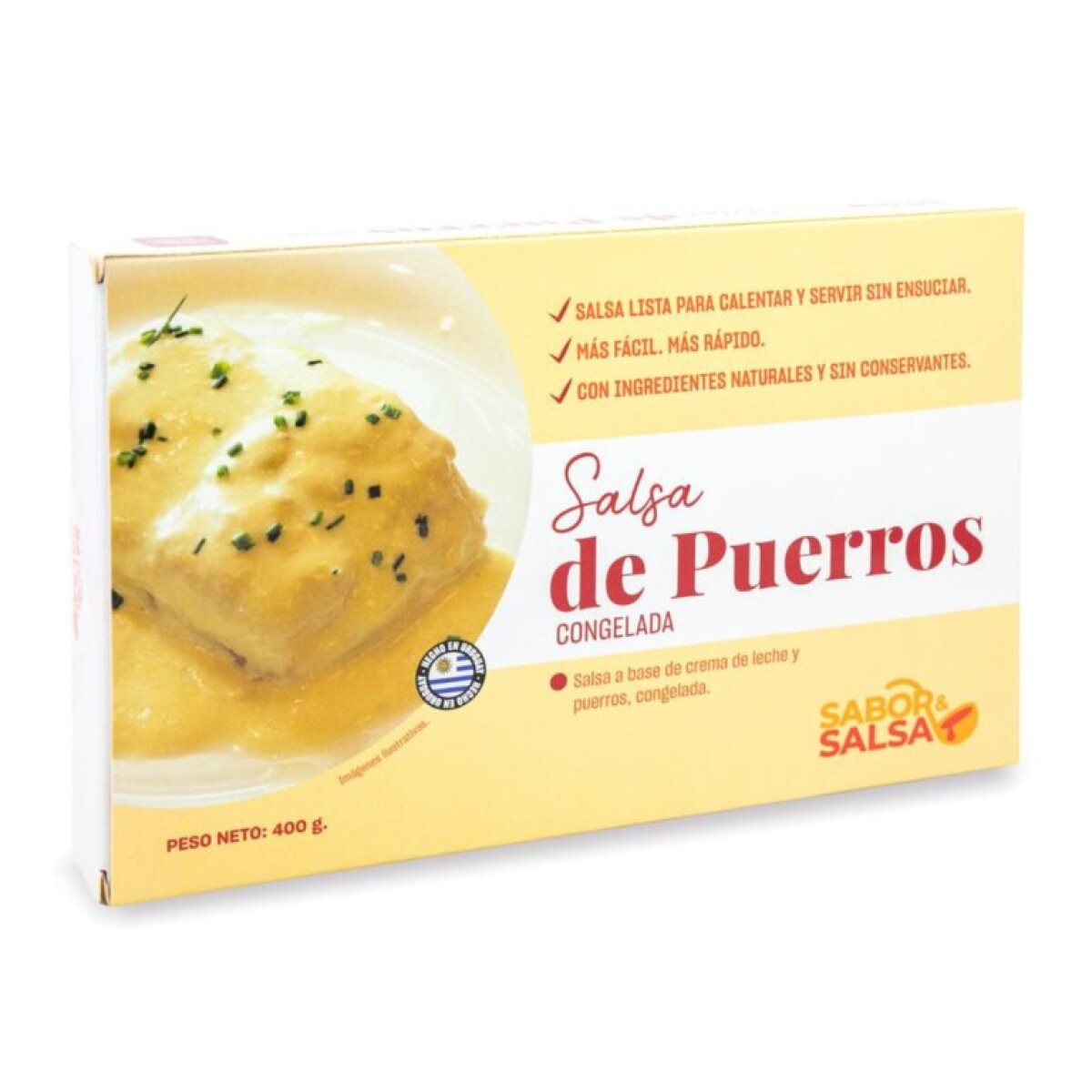 Salsa de puerros Sabor & Salsa - 400 gr 