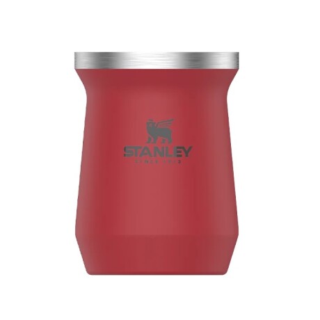 Mate Stanley Acero inoxidable 235ml Rojo mate