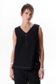 TOP LINO STRECH NEGRO