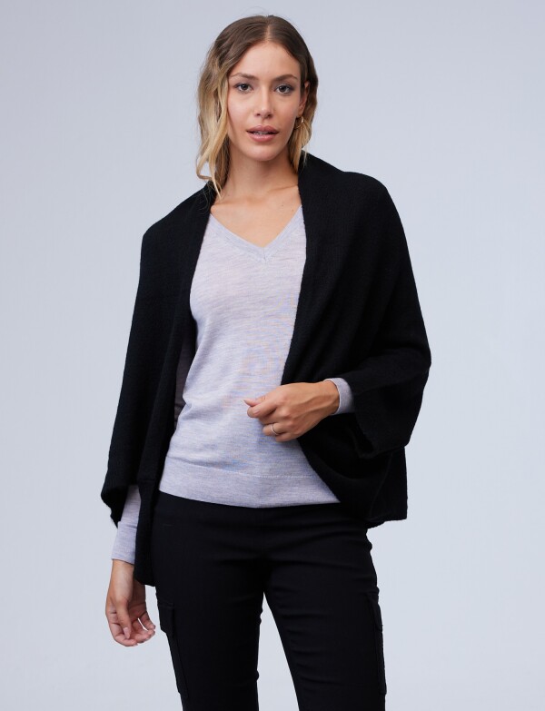 Cardigan Cashmere NEGRO