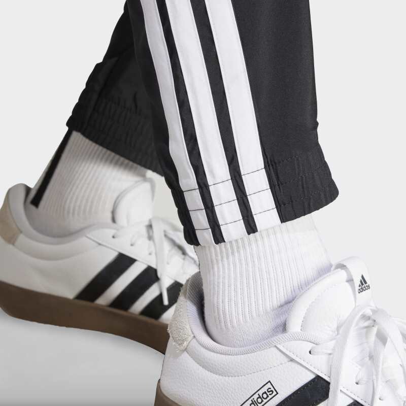 Pantalón Adidas Essentials 3 Rayas Negro