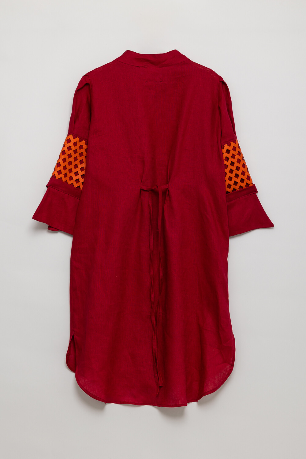 Vestido Puño Rojo