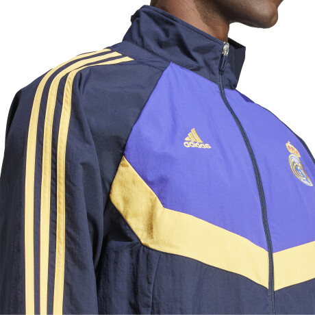 CAMPERA REAL MADRID WOVEN TRACK TOP Legend Ink