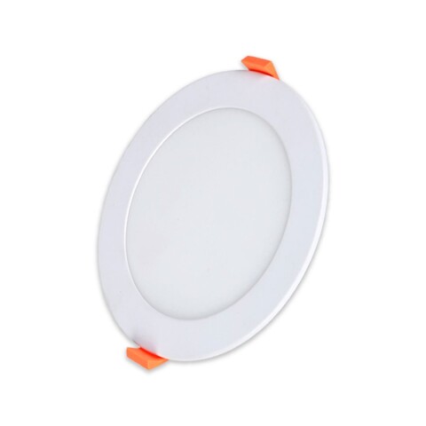 Panel Plafon Led 18W Redondo Luz Blanca Natural Spot Techo Variante Color Blanco